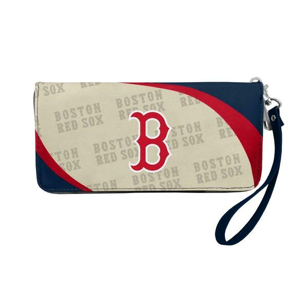 Little Earth MLB Curve Zip Organizer Wallet - Boston Red Sox 600902-RDSX